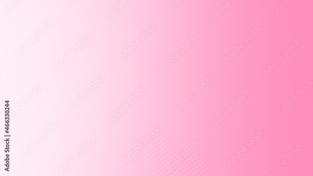 Dot pink pattern gradient texture background. Abstract pop art halftone and retro style.