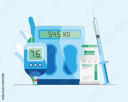 glucose monitors and insulin