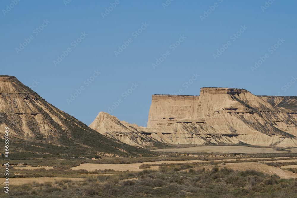 the desert of the Bardenas Reales