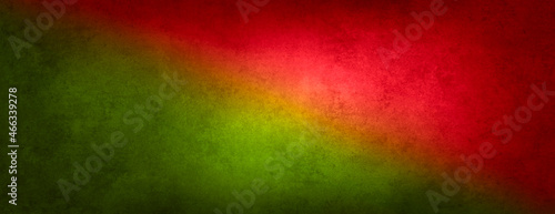 Green and red background