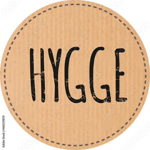 Button recyclingpapier Hygge