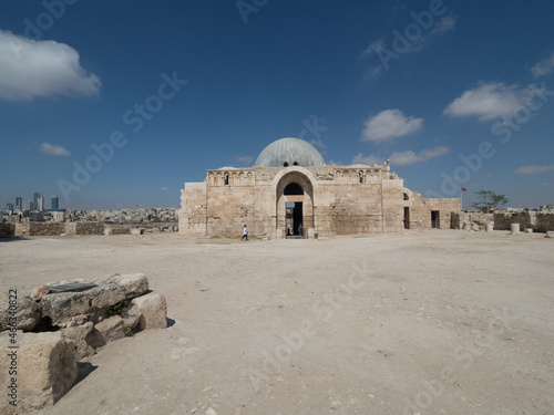 Ciudadela de Ammán, en Jordania, Asia photo