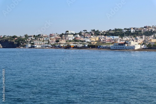 Procida - Scorcio della Spiaggia di Ciraccio dal Ponte di Vivara