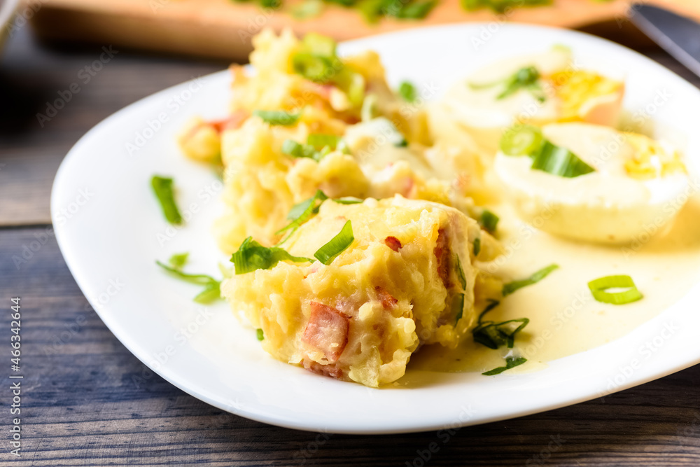 mashed potatoes with bacon and egg mashed potatoes with bacon and egg