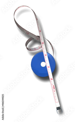 Measuring Tape on White