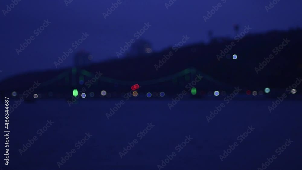 night traffic in the city blurred view night traffic in the city blurred view