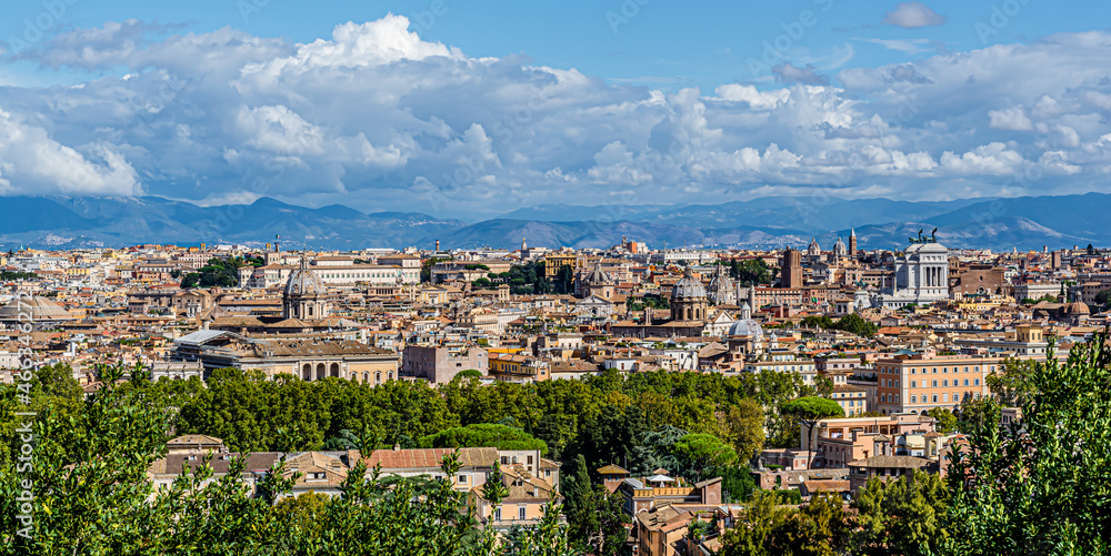 Roma – La città eterna vista dal Gianicolo