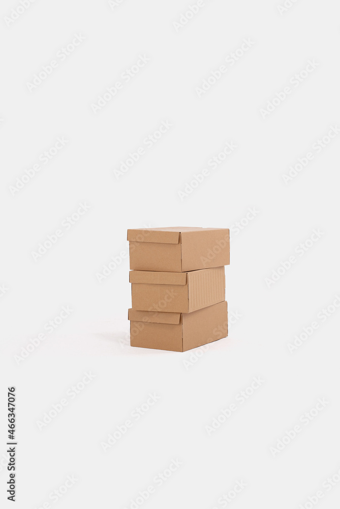Stack of cardboard boxes Stack of cardboard boxes