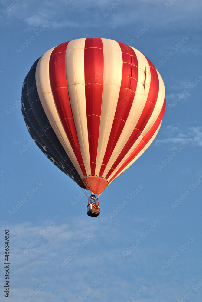 Fototapeta premium Old West Balloon Fest in Scottsbluff, Nebraska