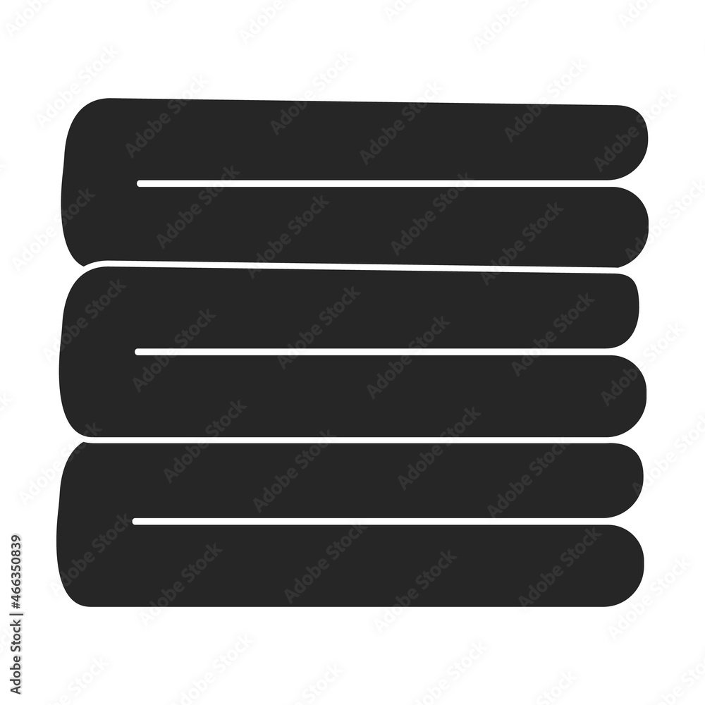 Towel vector icon.Black vector icon isolated on white background towel. Towel vector icon.Black vector icon isolated on white background towel.