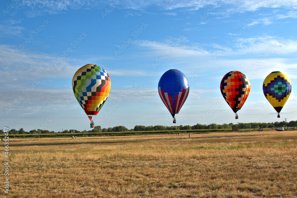 Naklejka premium National Championship Balloon Competition