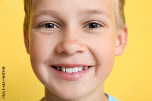 Portrait of smiling little ...