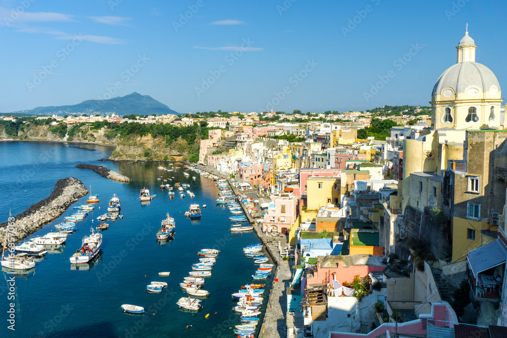 Procida island in Italy