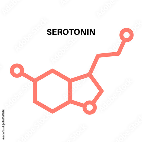 Serotonin formula icon