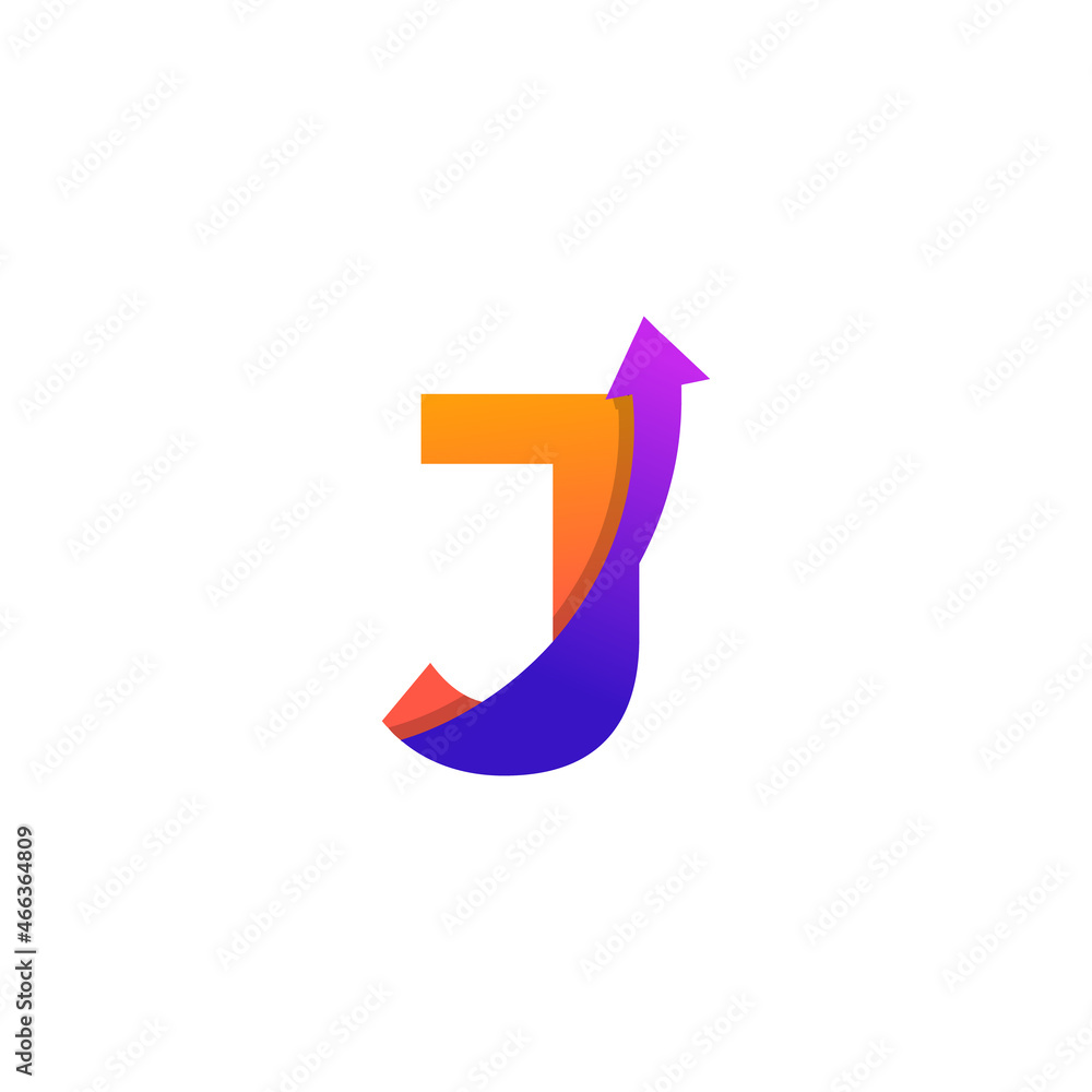 Initial Letter J Arrow Up Logo Symbol. Good for Company, Travel, Start up, Logistic and Graph Logos Initial Letter J Arrow Up Logo Symbol. Good for Company, Travel, Start up, Logistic and Graph Logos