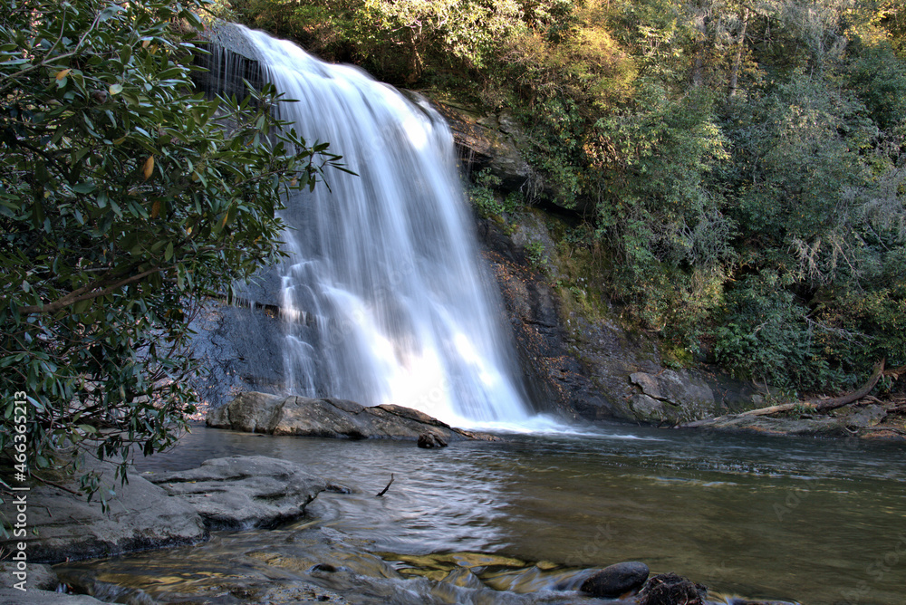 Obraz premium North Carolina Water Falls