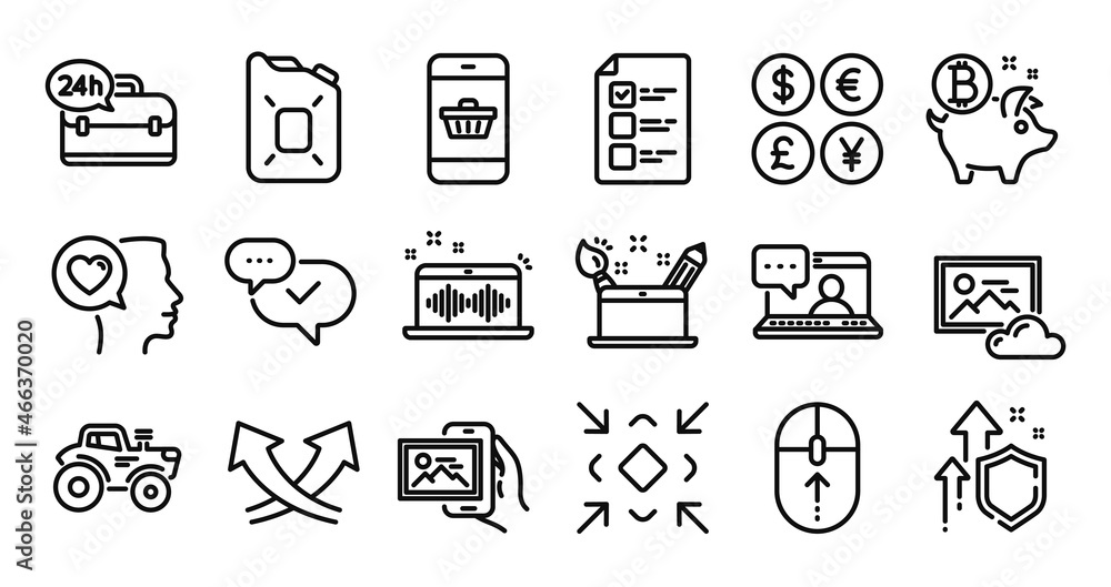 Voting ballot, Romantic talk and Swipe up line icons set. Secure shield and Money currency exchange. Intersection arrows, Approved and Smartphone buying icons. Vector Voting ballot, Romantic talk and Swipe up line icons set. Secure shield and Money currency exchange. Intersection arrows, Approved and Smartphone buying icons. Vector