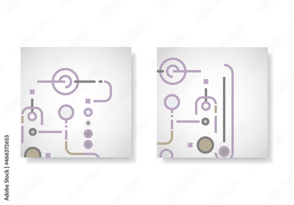 Vector technology illustration. Chemistry connect design texture. Dots and lines simple element background. Abstract minimalistic technical ornament Vector technology illustration. Chemistry connect design texture. Dots and lines simple element background. Abstract minimalistic technical ornament