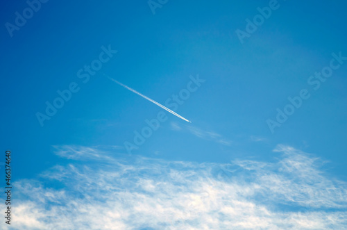 airplane flying in the sky