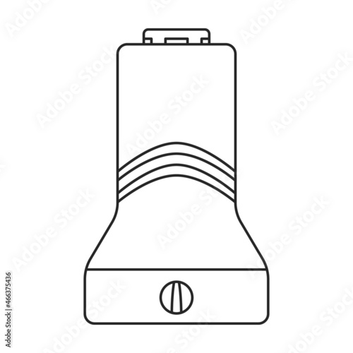Humidifier vector icon.Outline vector icon isolated on white background humidifier.