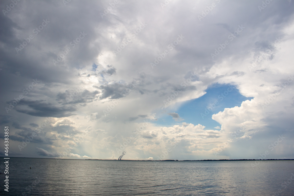 Lake and Clouds