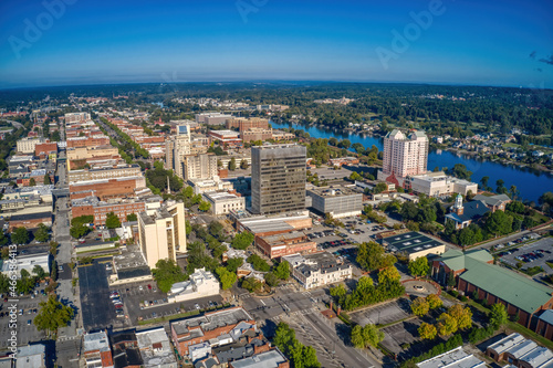 Aerial View of Downtown Augusta, Georgia photo
