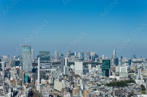 都市の風景　高層ビルからの都市景観 © EISAKU SHIRAYAMA