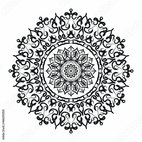 decorative concept abstract mandala illustration