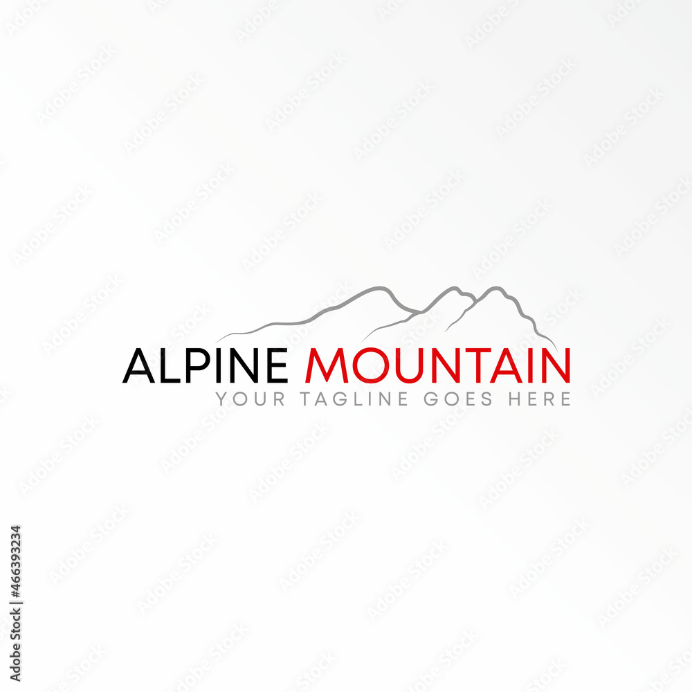 simple and unique line art Mountain image graphic icon logo design abstract concept vector stock. Can be used as a symbol related to Adventure. simple and unique line art Mountain image graphic icon logo design abstract concept vector stock. Can be used as a symbol related to Adventure.