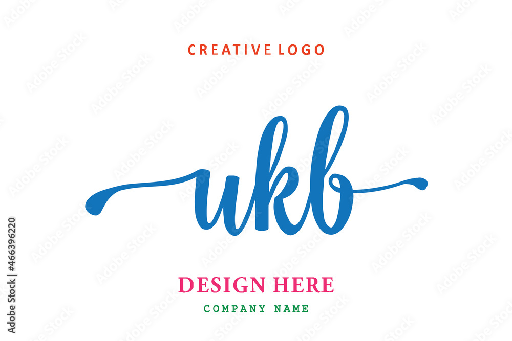UKB lettering logo is simple, easy to understand and authoritative UKB lettering logo is simple, easy to understand and authoritative