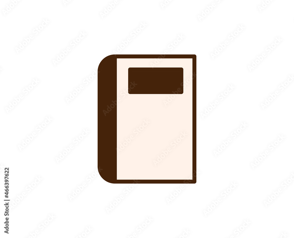 Notebook line icon. Vector symbol in trendy flat style on white background. Office sing for design. Notebook line icon. Vector symbol in trendy flat style on white background. Office sing for design.