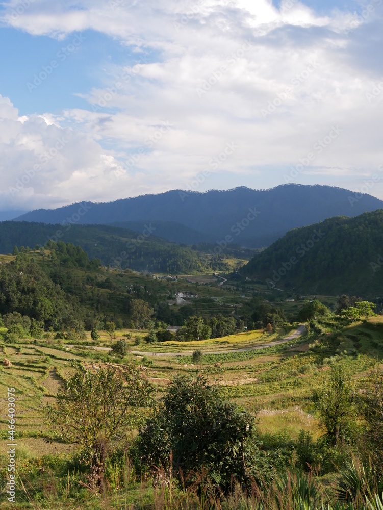 Fototapeta premium landscape in the mountains