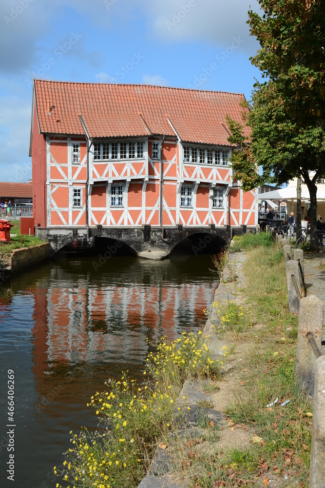 Fachwerkhaus mit Gewölbe, Wismar