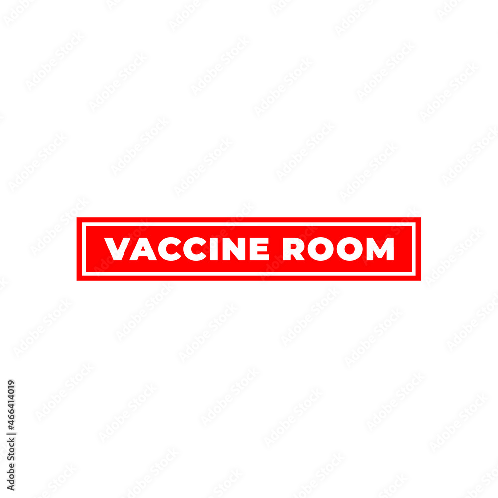 vaccine room sign. covid-19 vaccine room badge for office .corona virus vaccine room sign vector vaccine room sign. covid-19 vaccine room badge for office .corona virus vaccine room sign vector