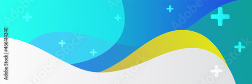 Abstract medical banner background. Template design with concept and idea for healthcare technology, innovation medicine, health, science and research. Medical pattern website header or web banner