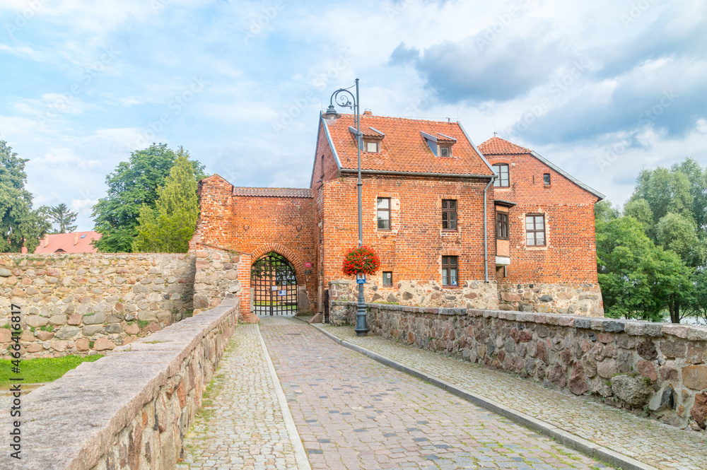 Entrance gate to Teutonic castle in Sztum, Poland. Entrance gate to Teutonic castle in Sztum, Poland.