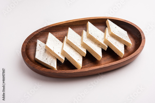 Kaju Katli or Cashew Barfi photo