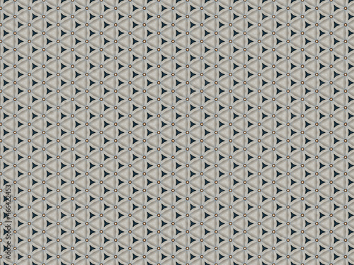 Endless Seamless Pattern Background with Geometrical Elements