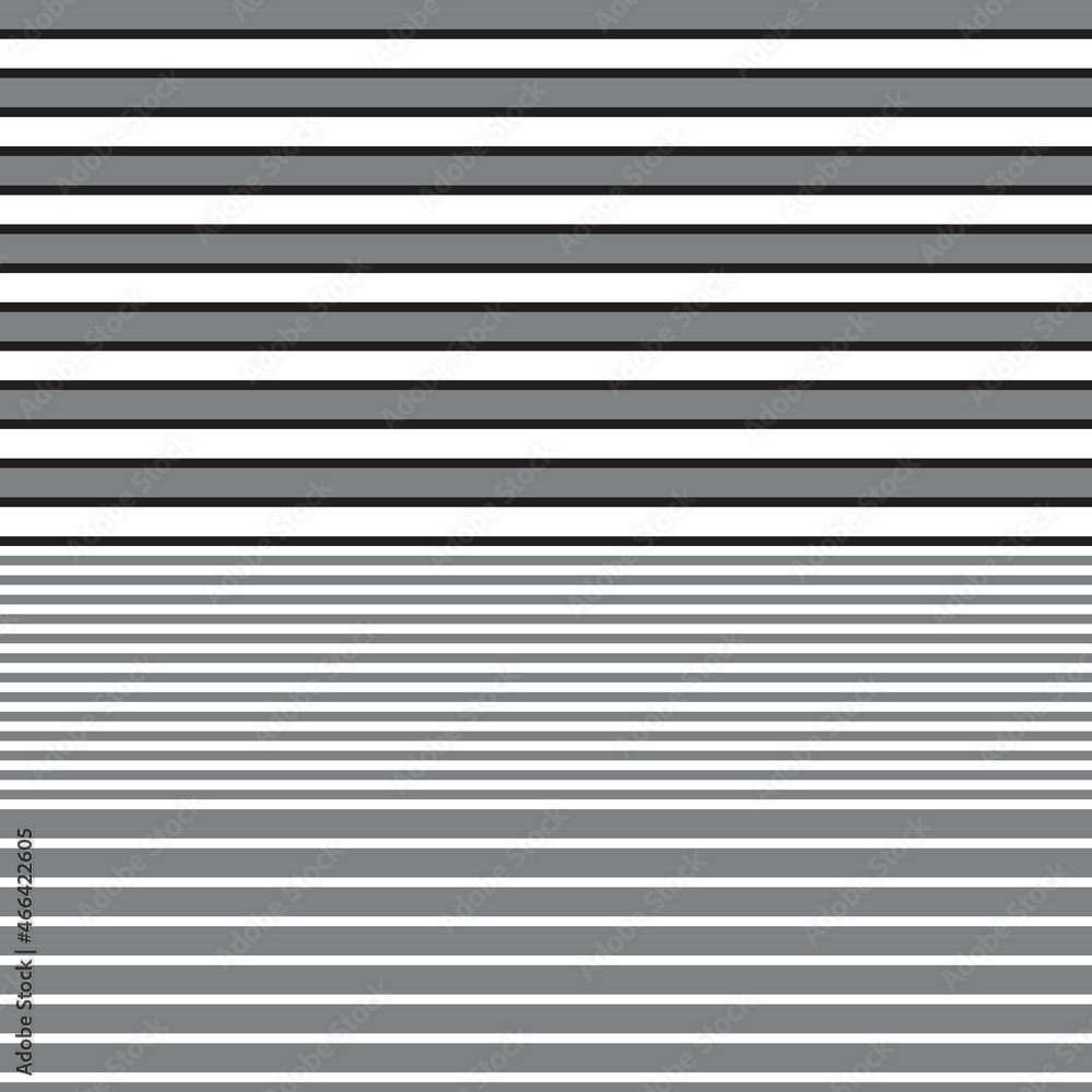 Black and White Double Striped seamless pattern design Black and White Double Striped seamless pattern design