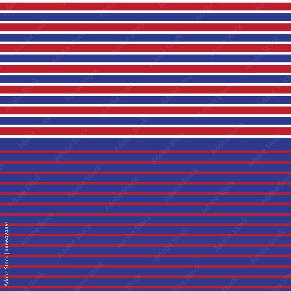 Red Navy Double Striped seamless pattern design Red Navy Double Striped seamless pattern design