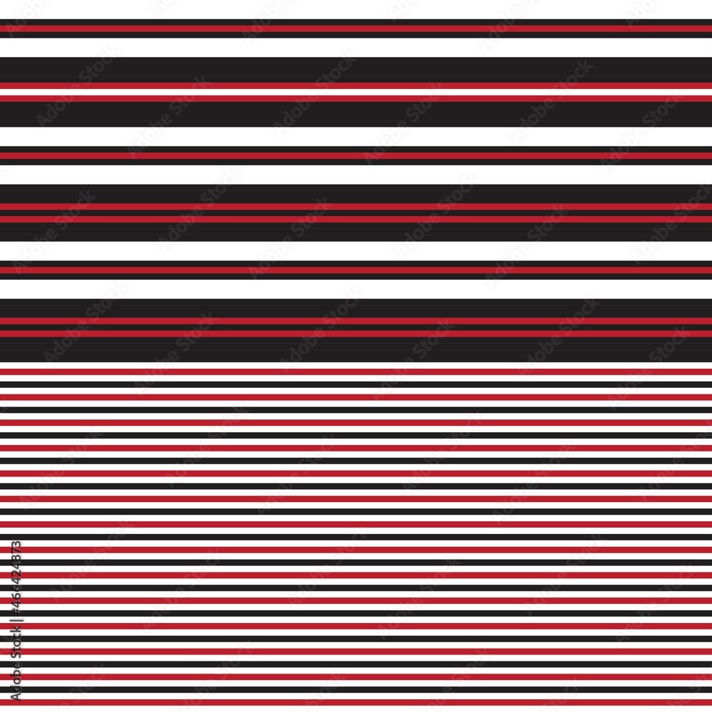Red Double Striped seamless pattern design Red Double Striped seamless pattern design