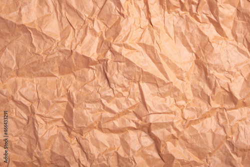 brown crumpled paper text background