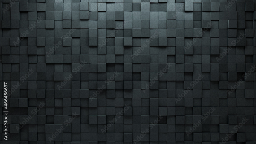 Concrete, Square Wall background with tiles. Futuristic, tile Wallpaper with Polished, 3D blocks. 3D Render Concrete, Square Wall background with tiles. Futuristic, tile Wallpaper with Polished, 3D blocks. 3D Render