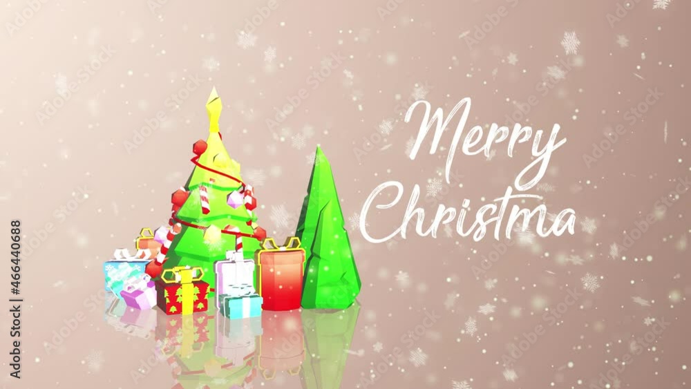 3d rendering, new year and christmas concept animation, tree with colorful lights and decorations, giftboxes, snowfall and shining and glittering stars, bokeh on brown background, happy new year 3d rendering, new year and christmas concept animation, tree with colorful lights and decorations, giftboxes, snowfall and shining and glittering stars, bokeh on brown background, happy new year