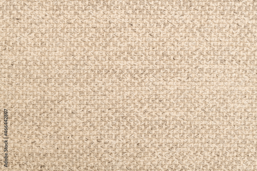Fototapeta premium Fabric texture background wallpaper, beige natural shade
