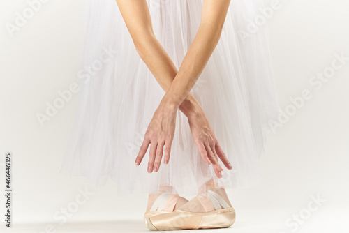 ballerina feet elegant style art balance artist isolated background