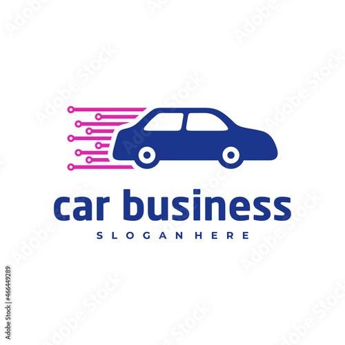 Car tech logo vector template  Creative car logo design concepts