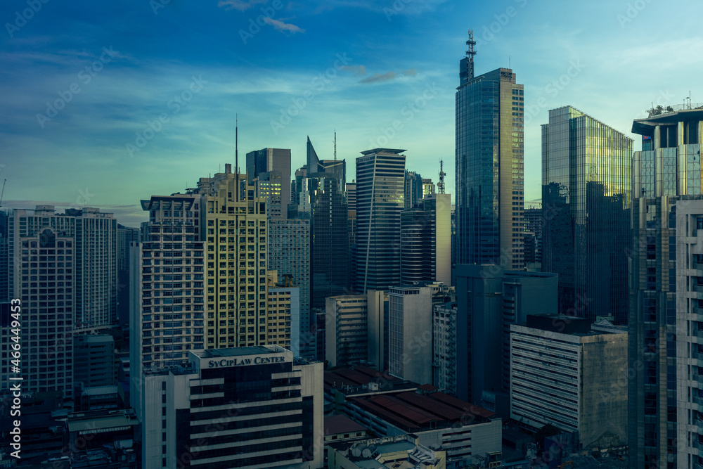 Fototapeta premium city skyline