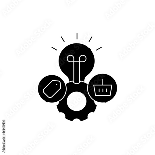 New product development olor line icon. Pictogram for web page, mobile app, promo