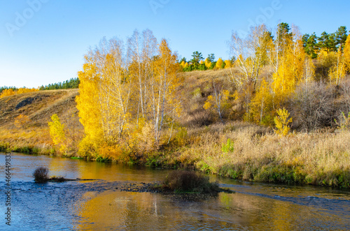 Река Миасс в районе деревни Прохорово